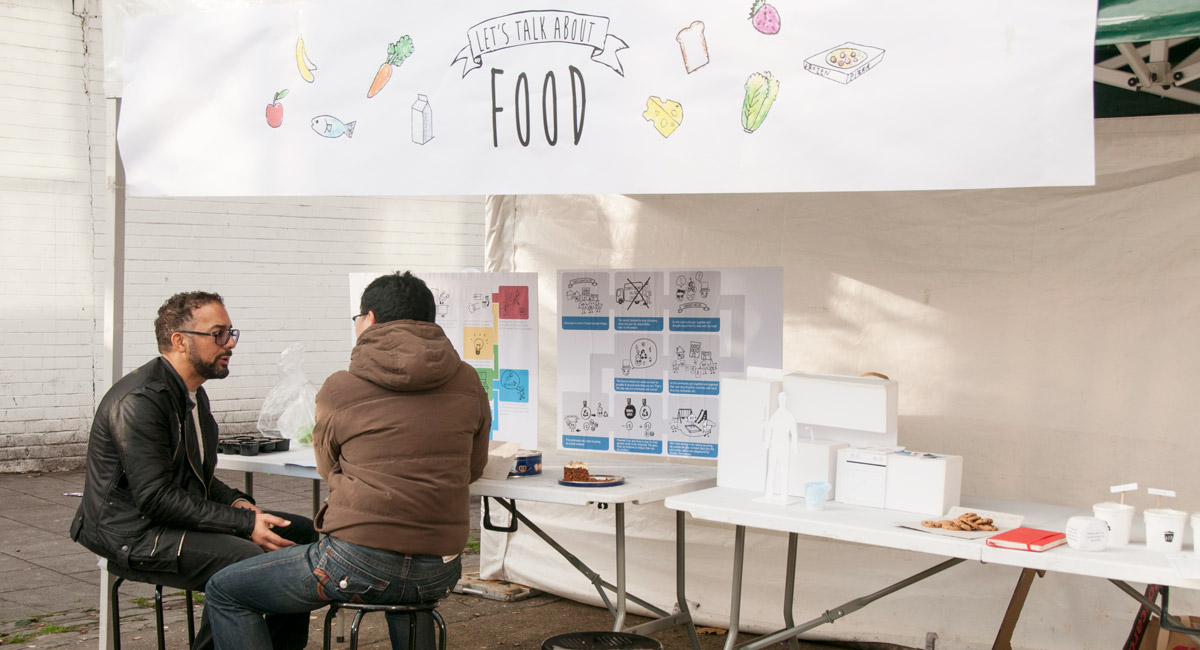 Stall at Queen's Crescent Market